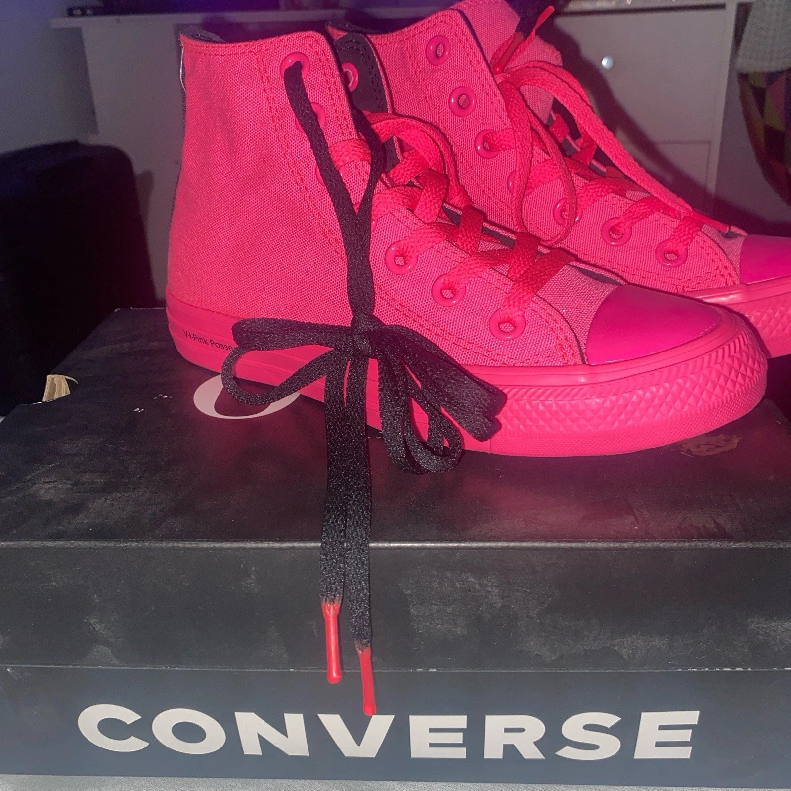 Converse OPI x Chuck Taylor All Star High V I Pink Pass