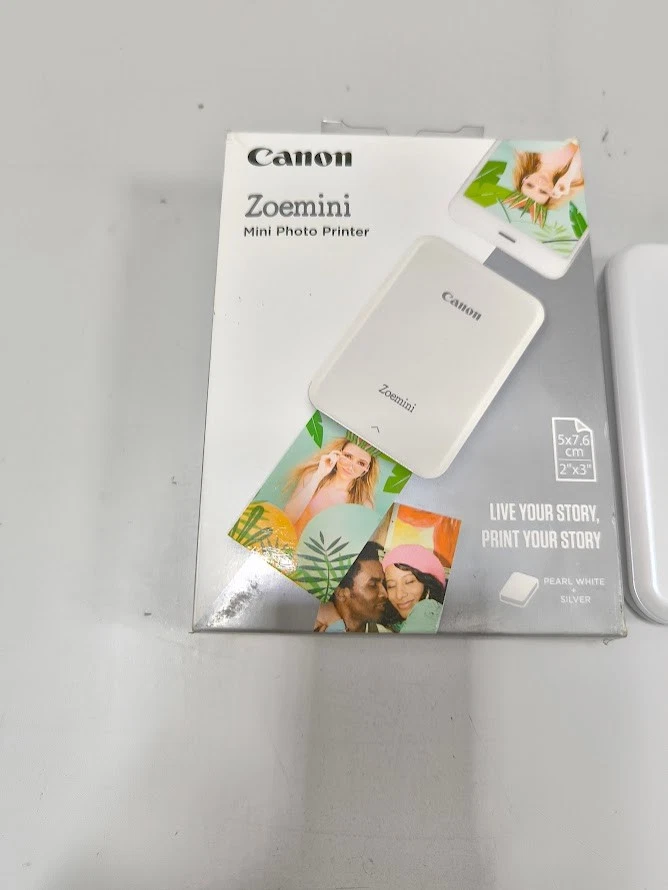 Canon Zoemini Mini Fotodrucker - Nicht Getestet Weiß/Silber - Bild 2 von 4