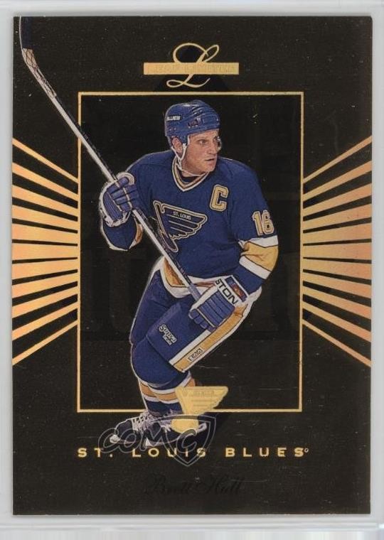 1994-95 Leaf Limited Gold /2500 Brett Hull #2 HOF