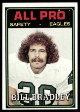 Bill Bradley 1974 Topps #143 Philadelphia Eagles EX-NM