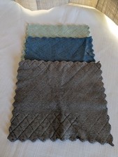microfiber cleaning cloth, Set Of 3, Size 6"x6", Pre-owned