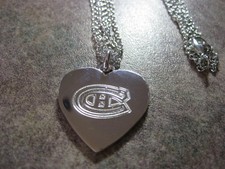 NECKLACE - BIRKS & SONS  - CANADIENS MONTREAL - SILVER PLATE - Birks21
