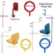 10x Digital Sensor Holders 5x X-Ray Aiming Ring Bitewing/Anterior/Posterior Arms