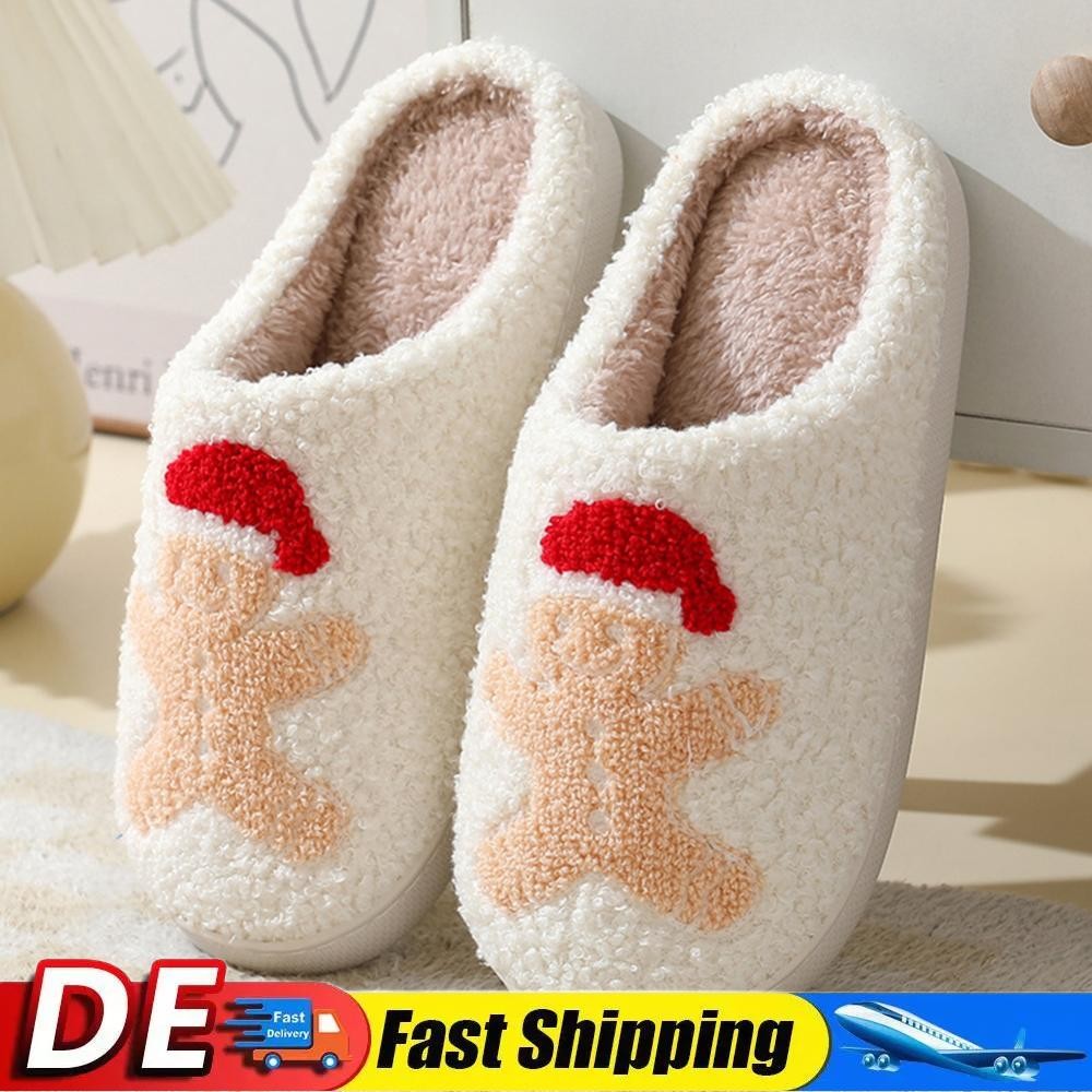APL JUCHRZEY Ciabatte Cervo di Natale da Infilare?Pfen comode pantofole ru