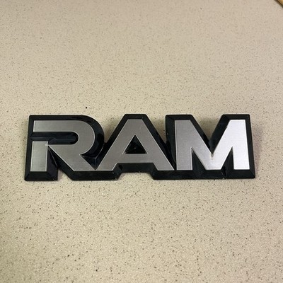 Dodge RAM Truck Emblem Fender Badge 7 5/8'' Length OEM Garage  Decor