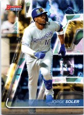 Jorge Soler 2020 Bowman's Best #68 Atomic Refractor Kansas City Royals