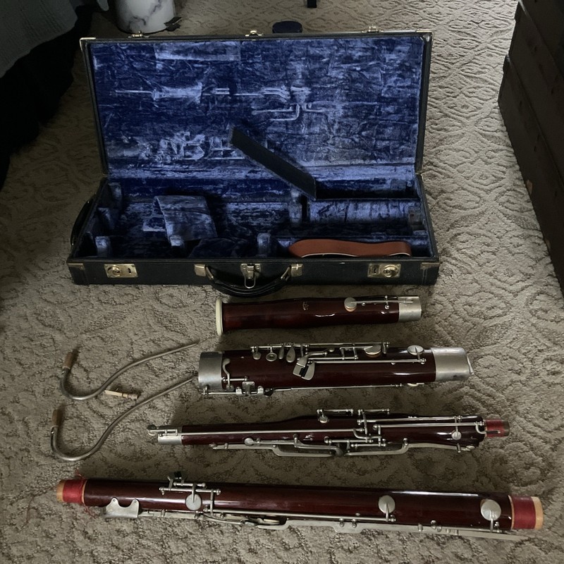Fox Renard Model 222 Bassoon w/ Case Parts/Repair