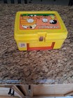 Thermos Peanuts Snoopy Vintage Yellow and Red Thermos Mug Stopper Missing — photo 4
