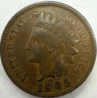 1905 Indian Head Cent Exact Coin Imaged #IND2202