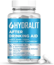 After Drinking Aid Supplement Pre Game Party Pills Electrolytes Hydration DHM Mi