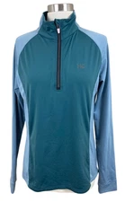Horseware Thea Tech Quarter Zip Fleece Top Green Size Large Equestrian