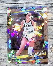 2025 Panini Prizm WNBA #92 Angel Reese Ice Prizms