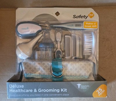 Safety 1st Deluxe IH324 Baby Healthcare and Grooming Kit 25 pieces - Arctic Blue