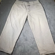 Marithe Francois Girbaud Blue Brand X Vintage Gray Denim Men's 44x30 Baggy Y2K