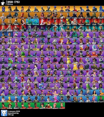 #ad #ad 🎮 250 OG SKULL TROOPER OG RENEGADE RAIDER Black Knight Sparkle $600.00