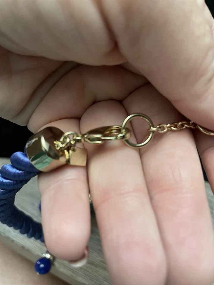 Collar Banana Republic - Cuerda Azul con Racimos Turquesa y Cuentas Foto 4 de 4