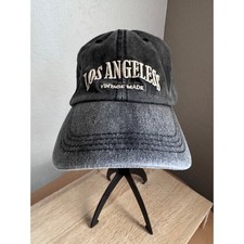 Los Angeles Vintage Made Black Dad Hat Adjustable