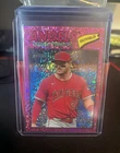 2026 Topps Heritage Pink Sparkle Parallel #163 Mike Trout  Baseball Card