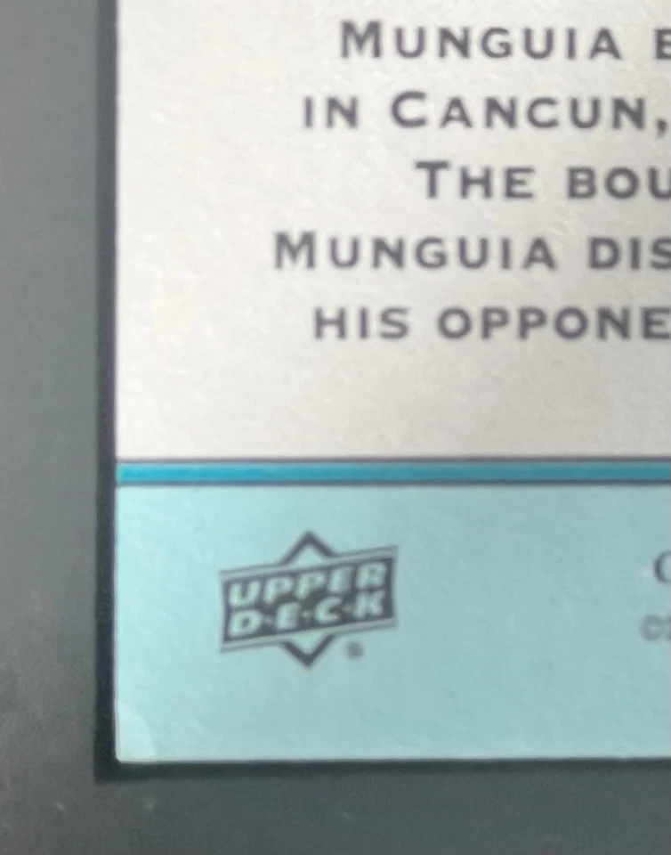 Jamie Munguia 2020 Upper Deck Goodwin Champions Horizontal #68 (Dinged Coroner) - Image 3 of 3