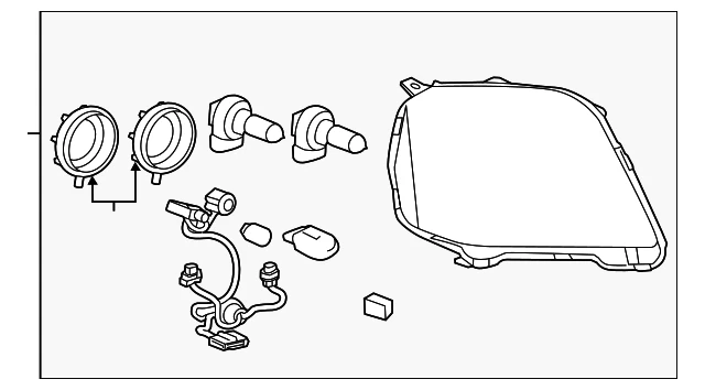 Conjunto compuesto genuino GM 84791975 Foto 3 de 4