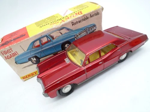 VINTAGE DINKY TOYS 173 PONTIAC PARISIENNE IN ORIGINAL BOX 1969