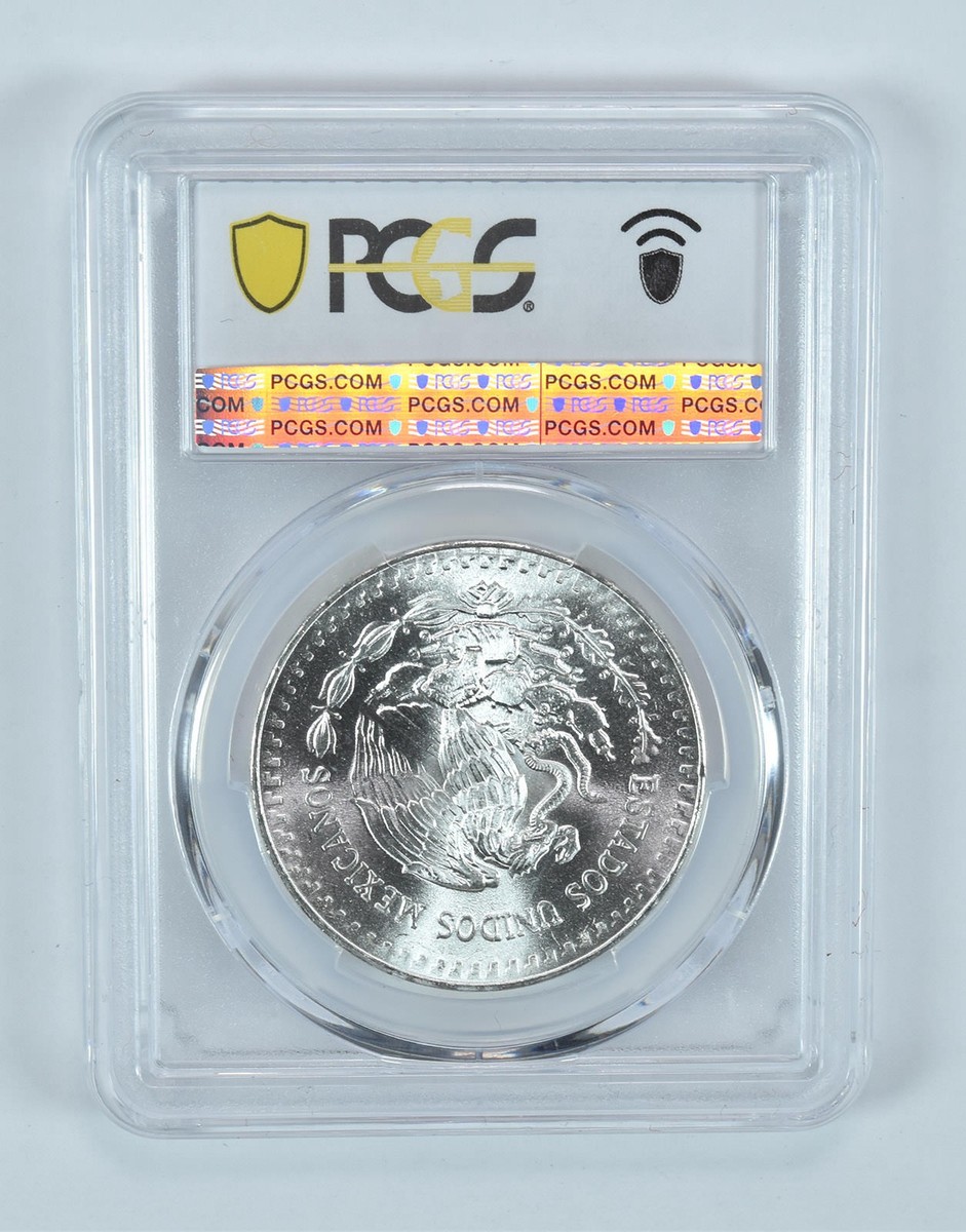 1985 Mo Mexico 1 Onza Silver Libertad MS68 PCGS Blue Label | eBay