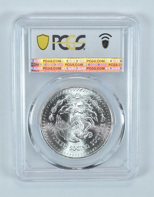 1985 Mo Mexico 1 Onza Silver Libertad MS68 PCGS Blue Label | eBay