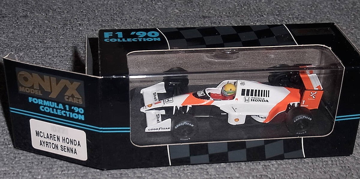 ミニカー McLaren Honda MP4/5B &amp; MP4/6 1/43 ONYX Minichamps 1/43 McLaren Honda MP4/5B & MP4/6 Ayrton Senna
