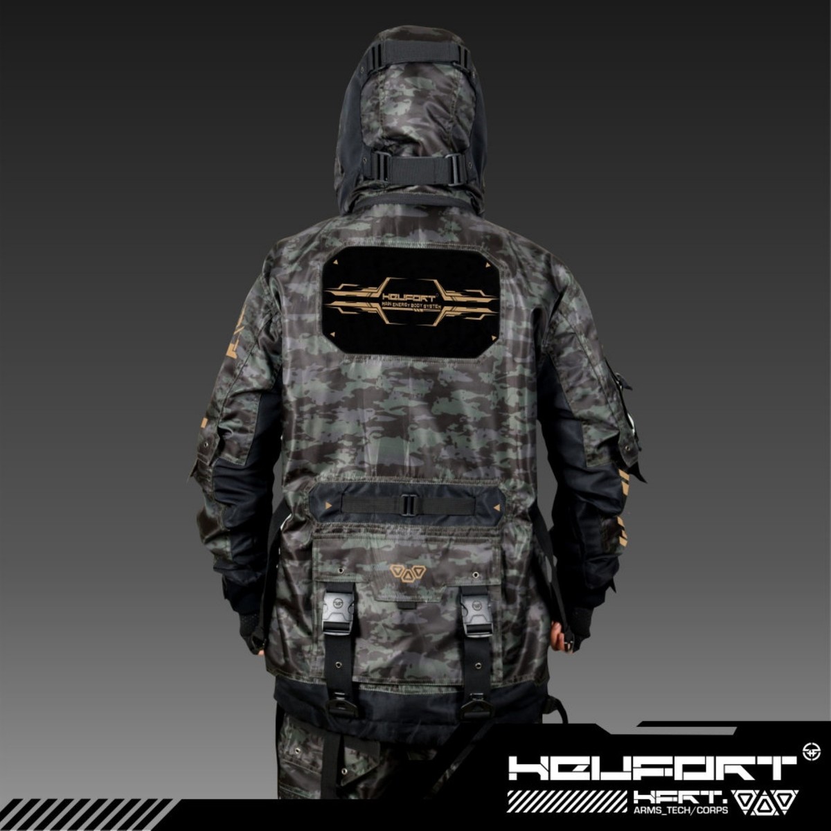 ジャケット・アウター PIXEL CAMO\" HIGH TECH HALF ZIP ANORAK A BATHING APE® Crinkle Effect 1st Camo Half Zip Hoodie