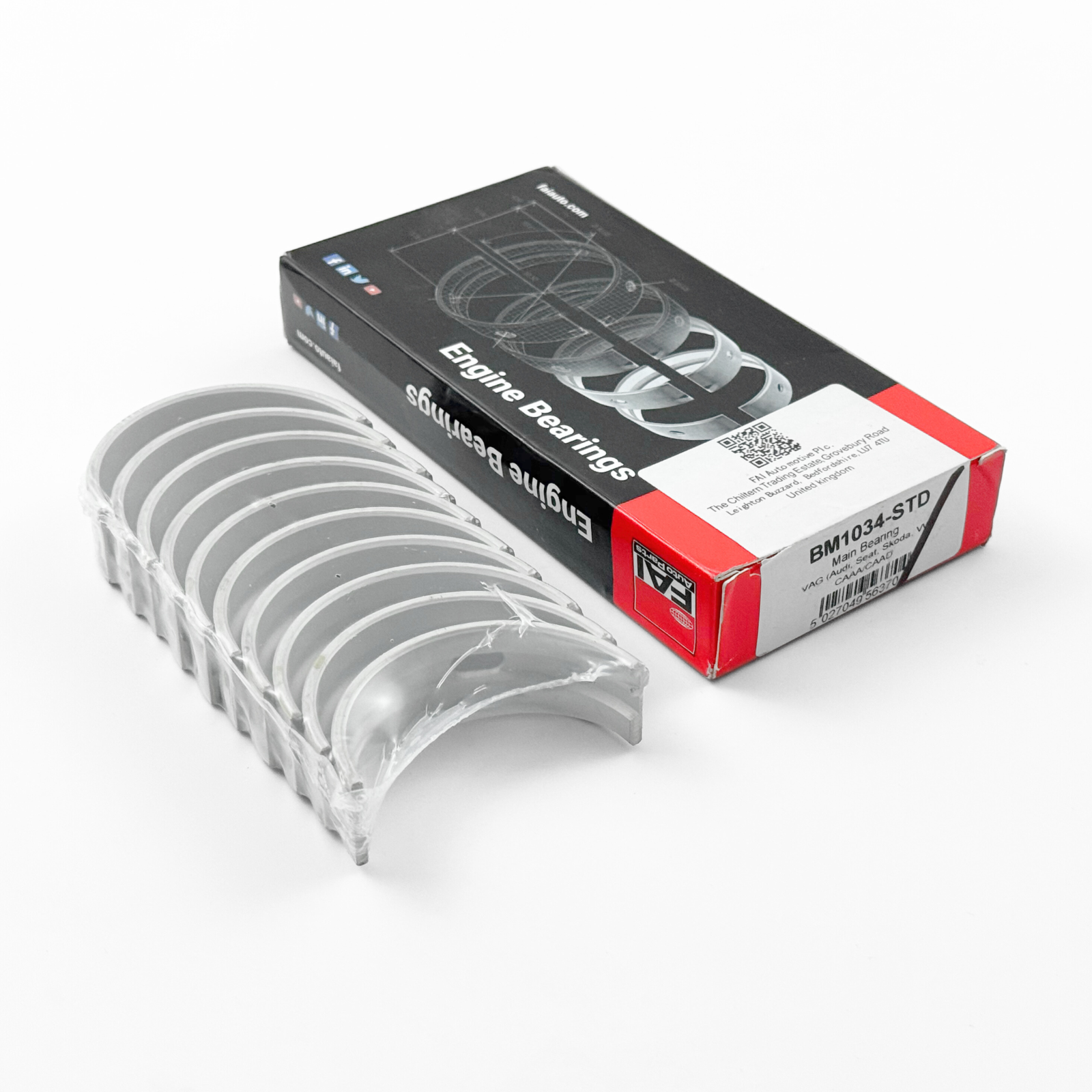 Main Crankshaft Bearings fits VW Volkswagen 1.6, 1.9 & 2.0 TDi
