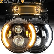 For Nissan Patrol Y60 7 Inch Round Led Headlight 12v High Low Beam Super Bright For Nissan Patrol Y60 7 Inch Round Led Headlight 12v High Low Beam Super Bright
