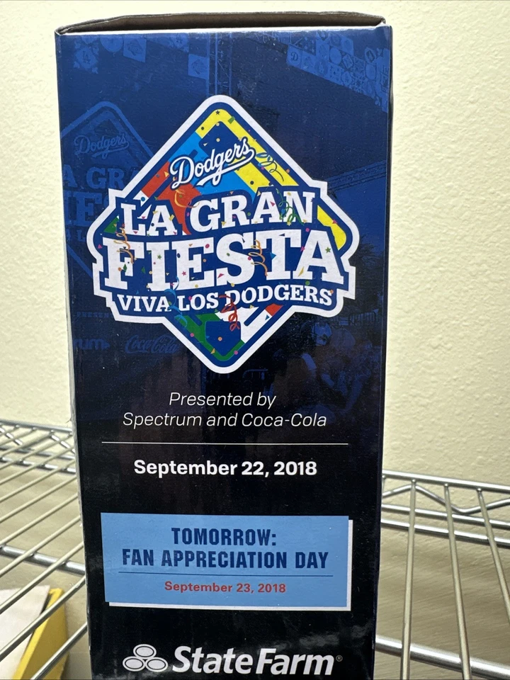 Manny Machado LA Dodgers Oficial 2018 LA GRAN FIESTA Bobblehead Nuevo Foto 2 de 4