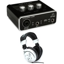 Behringer U-Phoria UM2 USB Audio Interface an...