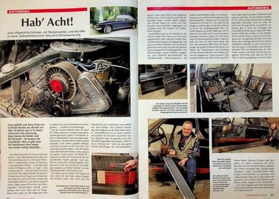 Oldtimer Praxis 04/2012 Tatra T 613 Restaurierung - ein interessanter Bericht au