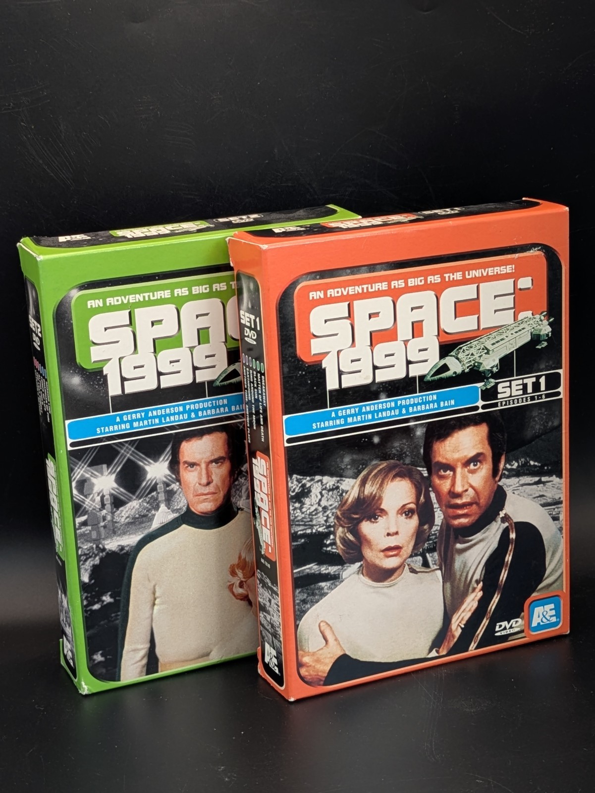 Gerry Anderson's Space:1999 Set 1 & 2 DVD box sets- Episodes 1-12