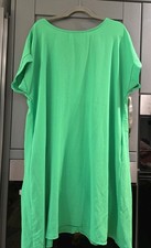 Italian One Size Green Tie Back Dress