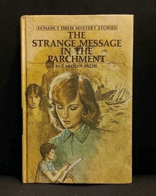 Vintage 1977 Nancy Drew #54 ''The Strange Message in the Parchment''