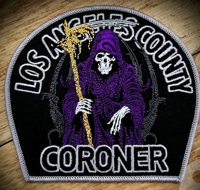 Patch ~ CALIFORNIA CA LOS ANGELES COUNTY CORONER MEDICAL EXAMINER LIMITED V3