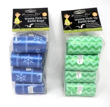 Parisian Pet Strong Leak Proof Dog Poop Pick-Up Refill Waste Bag 9in x14in 160ct