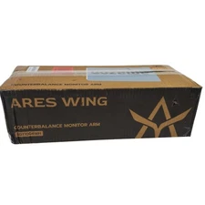 Ares Wing Heavy Duty Counterbalance Computer Monitor Arm GDT1004WH White