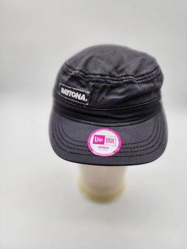 New Era Women's Major Chic Adjustable Military Cap, Graphite Nascar 2018 Daytona - Picture 3 of 7