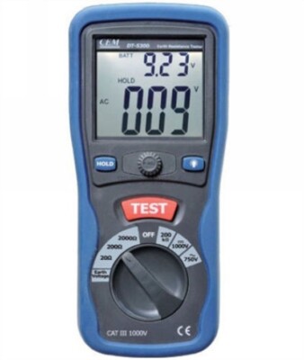 Brand New Cem DT-5300/DT-5300B Earth Ground Resistance Testers Meter ee