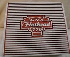 CAO FLATHEAD 770 - BIG BLOCK CIGAR BOX  - GREAT FOR CRAFTS - MINT CONDITION