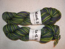 2 SKEINS - Classic Elite - Marl La - 8560 Deep Forest. 100 Wool Bulky 114 yds.