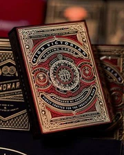 High Victorian Playing Cards (Red)