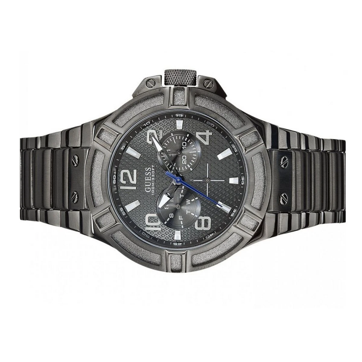 Guess Men s Wrist Watch Stainless Steel Analog W0218G1 eBay