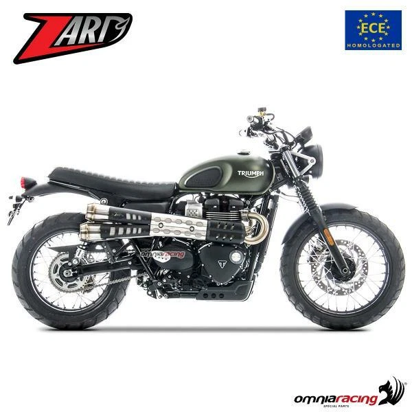 Triumph scrambler exhaust heat deals
