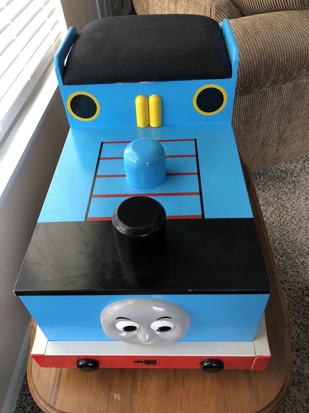 thomas the train toy box with seat