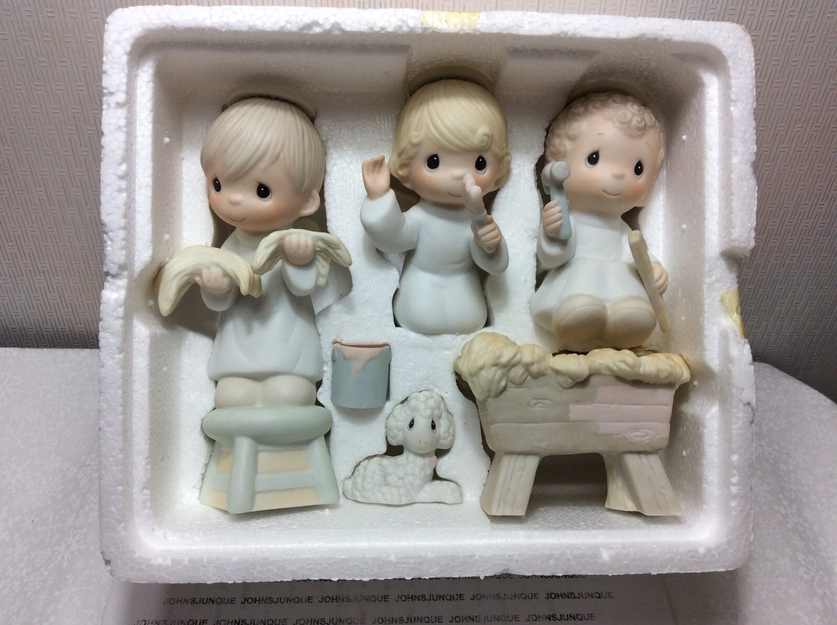 PRECIOUS MOMENTS PREPARE YE THE WAY OF THE LORD #E-0508 New W/BOX