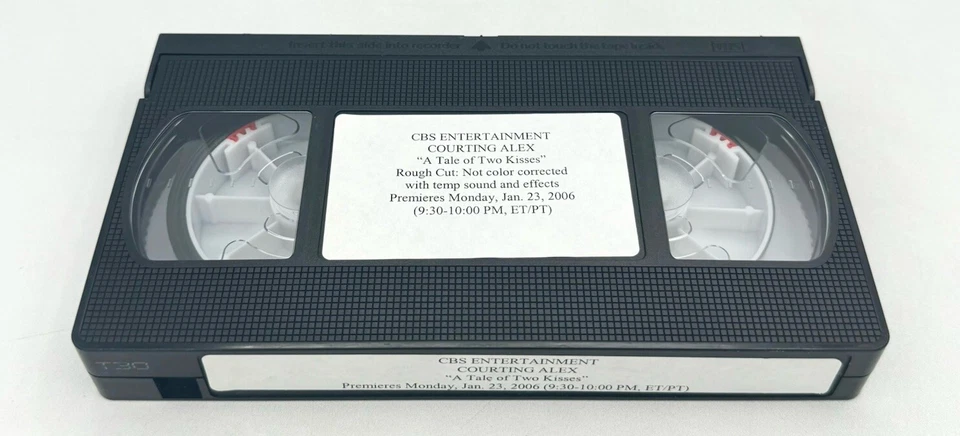 ROUGH CUT - RARE Courting Alex VHS 2006 Sitcom “A Tale Of Two Kisses” Episode 1 - Image 2 of 4